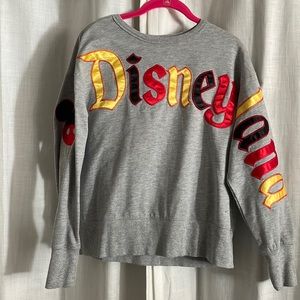 Grey Disneyland sweater